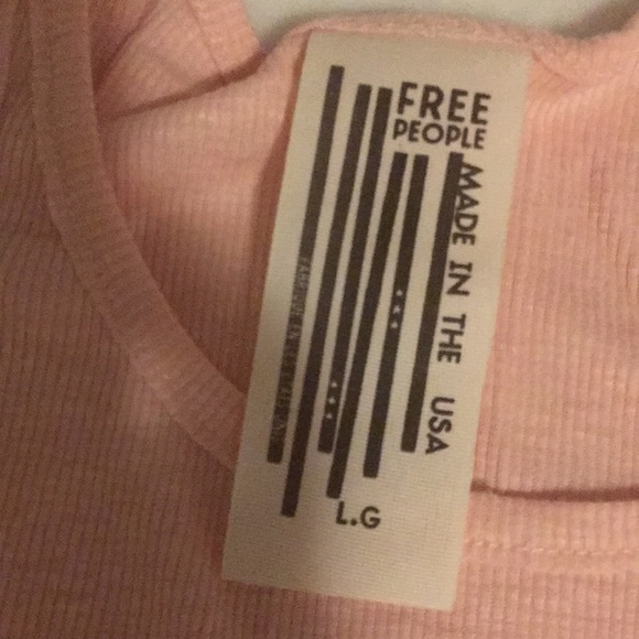 Free People Tank Top Large Salmon - Picture 2 of 6